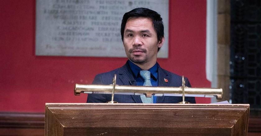 Kabar Manny Pacquiao Maju Pilpres Filipina Semakin Santer, Hati-hati Duterte