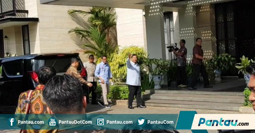 Prabowo-Sandi Diam-diam Datangi Kediaman SBY, Ada Apa?