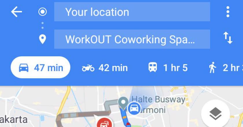 Asyik... Google Maps Kini Ada Rute untuk Sepeda Motor