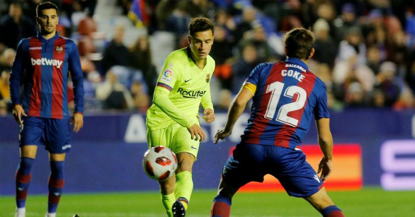 Barca Kalah dari Levante, Valverde Tuntut Coutinho