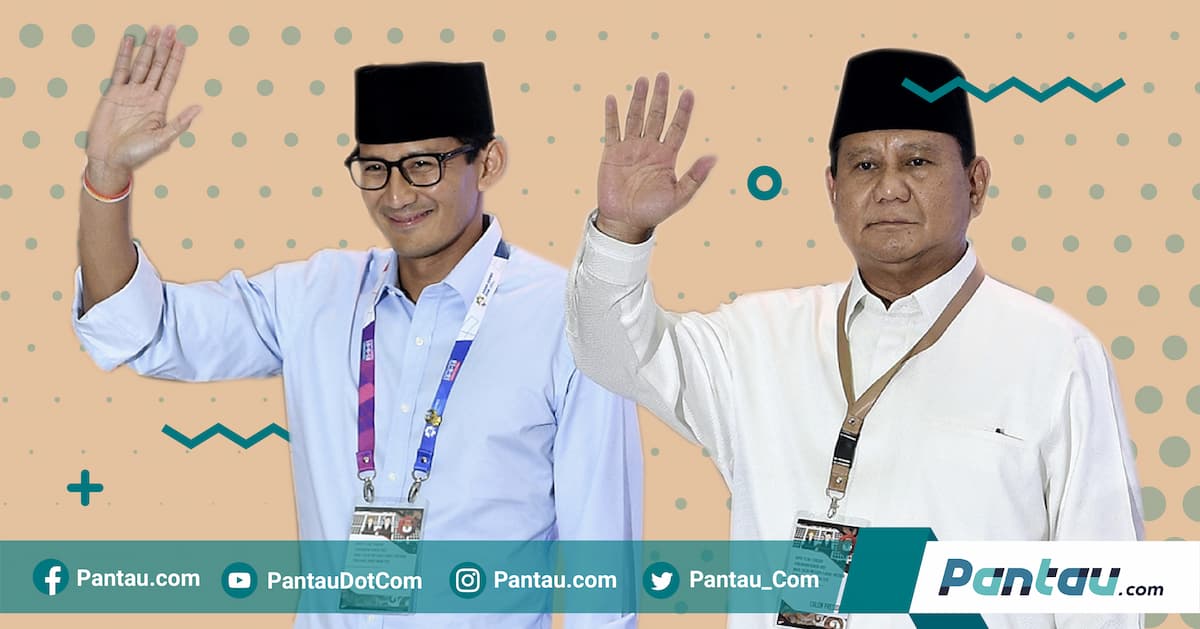 Pengajuan Revisi Visi Misi Ditolak KPU, Kubu Prabowo-Sandi Cuek