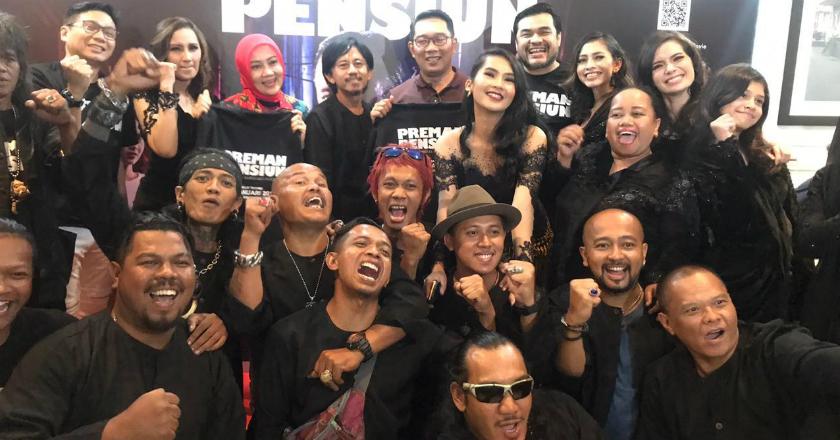 Campur Aduk Perasaan Ridwan Kamil Nonton Film 'Preman Pensiun'