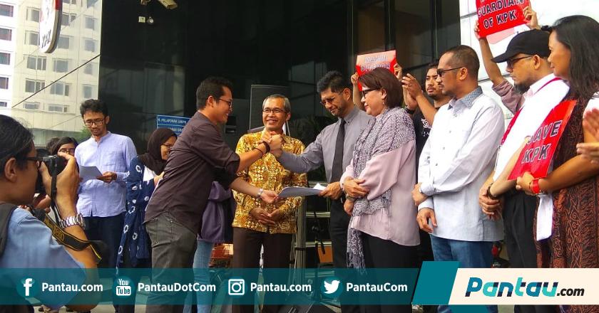 Sambangi KPK, Koalisi Masyarakat Sipil Anti Korupsi Beri Catatan Khusus Kasus Novel