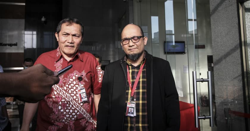 KPK: Novel Baswedan akan Bantu Tim Gabungan untuk Ungkap Kasusnya