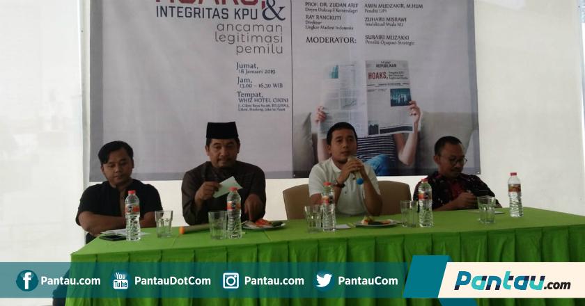 Ray Rangkuti: Berita Hoax Justru Bikin Stagnan Elektabilitas Capres