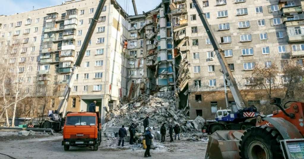 Rusia Tepis Klaim ISIS Atas Runtuhnya Apartemen di Kota Magnitogorsk