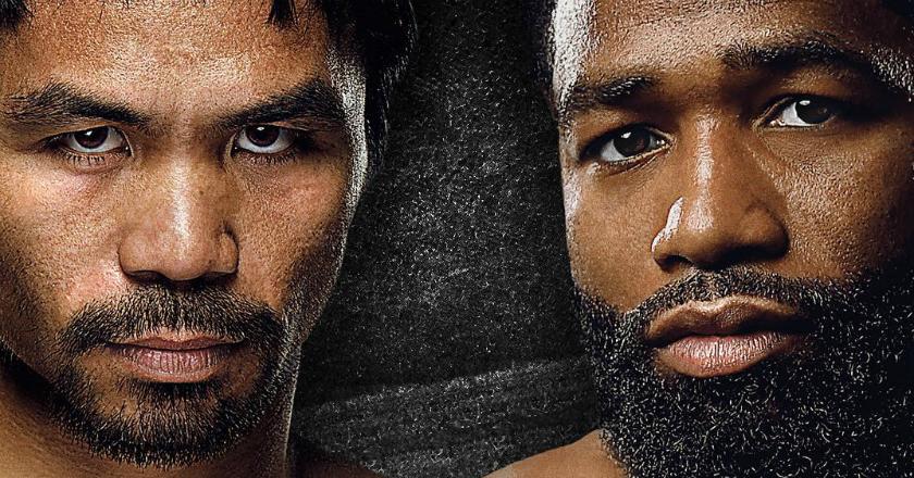 Kemenangan Manny Pacquiao Atas Adrien Broner Disaksikan Floyd Mayweather