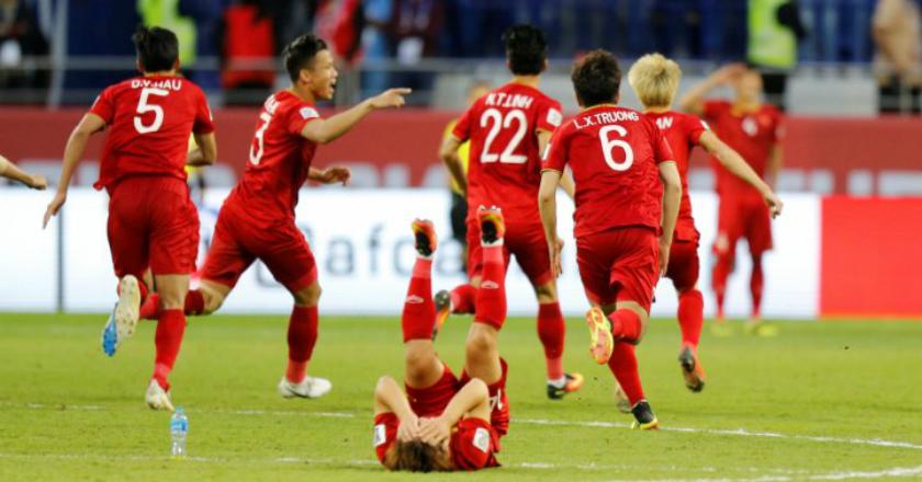 Vietnam Catatkan Sejarah Lolos ke Perempat Final Piala Asia