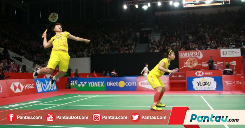 Indonesia Master 2019: Greys/Apri Sempat Kehilangan Fokus Lawan Hsu/Hu