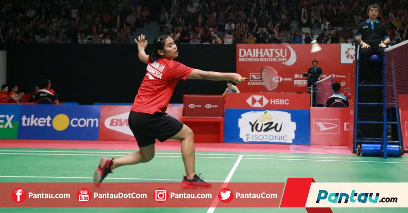 Indonesia Master 2019: Lajunya Terhenti, Gregoria Akui Keunggulan Sindhu