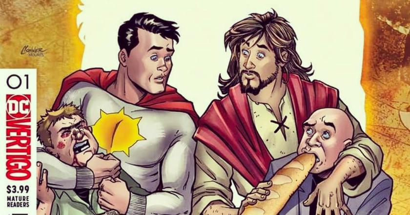 Ratusan Ribu Orang Tanda Tangani Petisi Tolak Komik DC Kisah Persahabatan Yesus dan Sun-Man