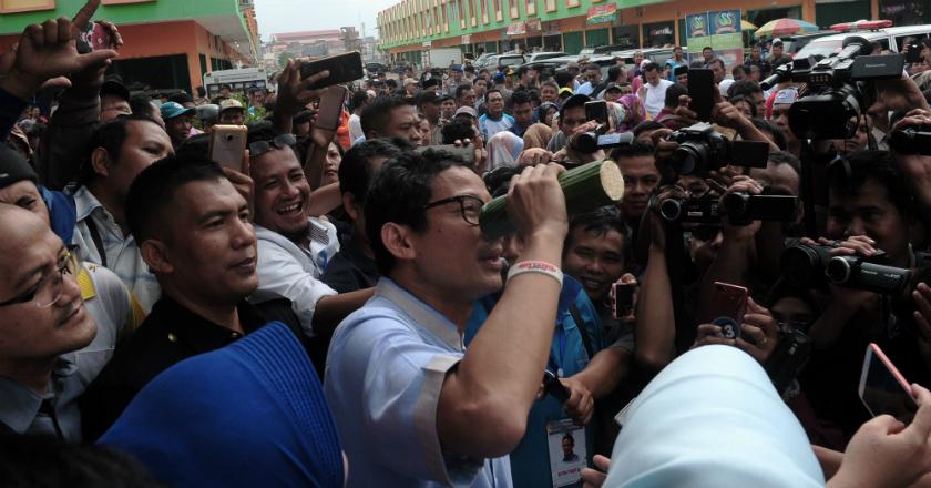 Kala Sandiaga Meneropong Masa Depan Menggunakan Tempe