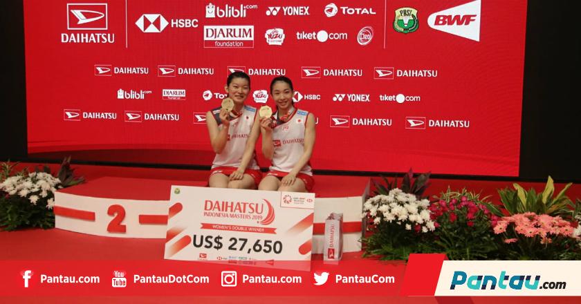 Ganda Putri Jepang Misaki/Ayaka Ungkap Kunci Sukses Menjuarai Indonesia Master 2019