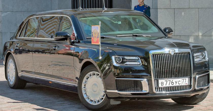 Adu Canggih Mobil Kepresidenan, Putin vs Trump
