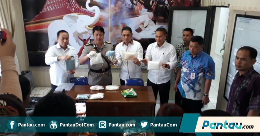 Penyelundupan Ribuan Gram Sabu-sabu di Kemasan Pempek Berhasil Digagalkan