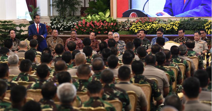 Presiden: TNI-Polri Harus Jaga Netralitas di Pemilu 2019