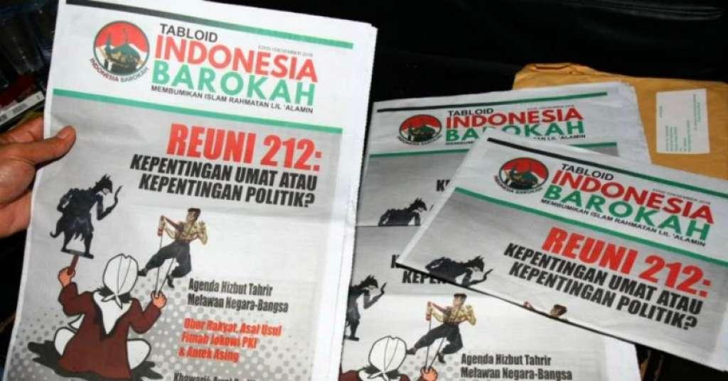 Ribuan Eksemplar Tabloid Indonesia Barokah Ditemukan di Kantor Pos Palembang