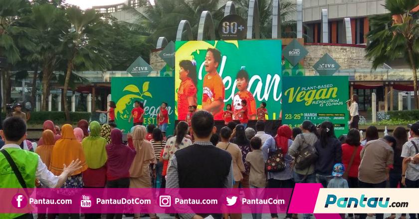 Belajar Jadi Vegetarian, Masyarakat Datangi Vegan Festival Indonesia