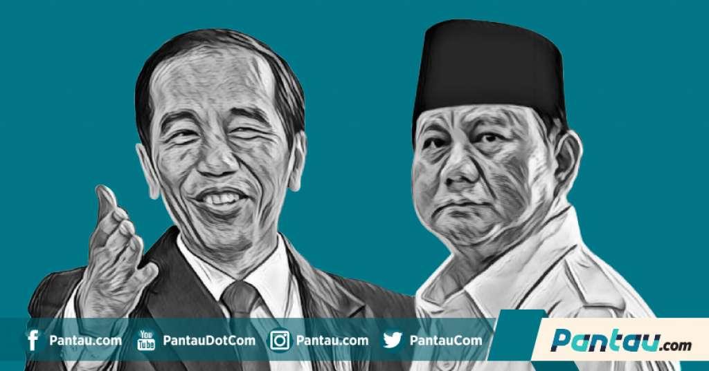 Survei LSI Denny JA: Elektabilitas Jokowi-Ma'ruf Masih Ungguli Prabowo-Sandi Pasca Debat