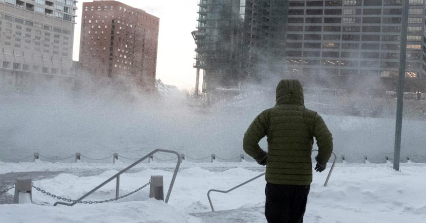 Cuaca Ekstrem, Suhu di AS Lebih Dingin dari Antartika