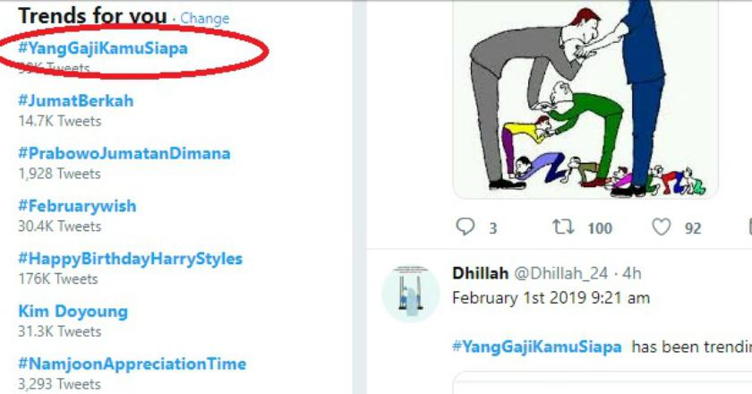 Viral Tagar #YangGajiKamuSiapa! ini Sumber Gaji ASN