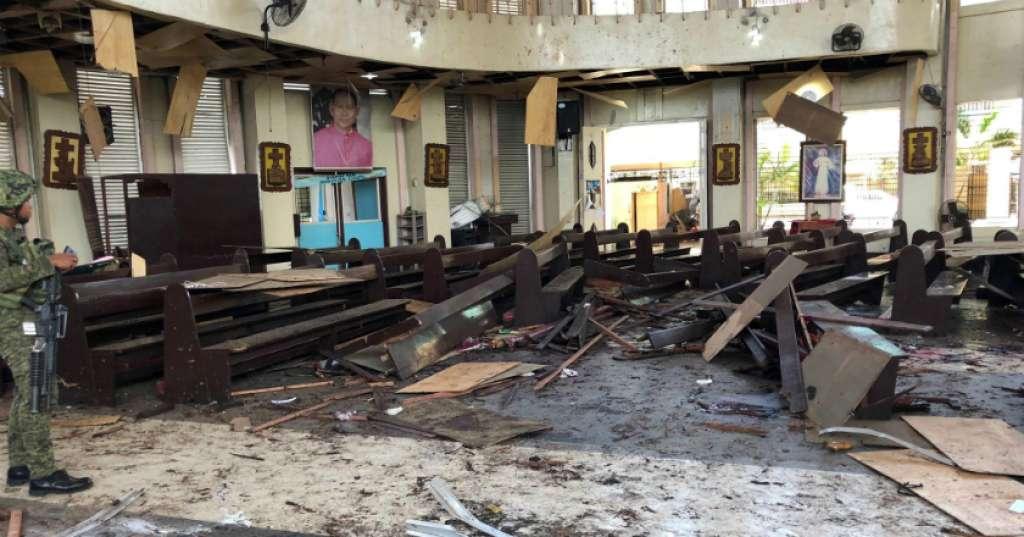 Pasangan Asal Indonesia Pelaku Bom Bunuh Diri Gereja Katolik di Filipina