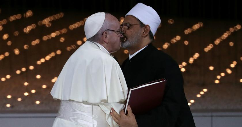 Paus Fransiskus dan Imam Al Azhar Tandatangani Deklarasi Perdamaian Dunia
