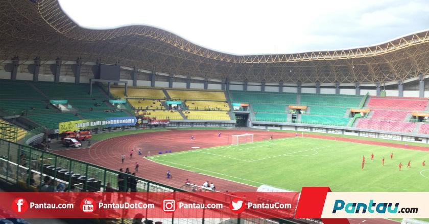 Laga Bhayangkara FC Kontra Timnas U-22 Sepi Penonton