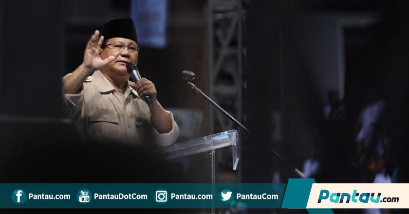 Dihadapan Buruh, Prabowo Klaim akan Bangun Pemerintahan Tanpa Korupsi