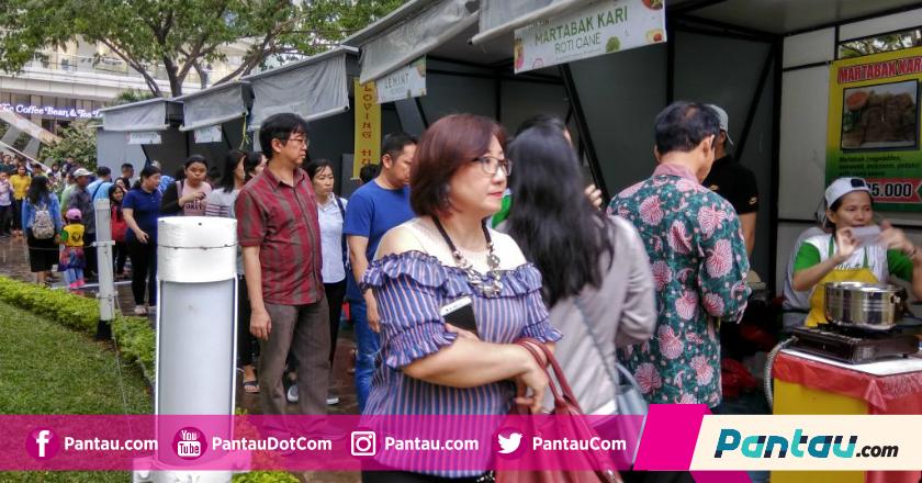 Meski Sempat Diguyur Hujan, Pengunjung Padati Vegan Festival Indonesia 2018