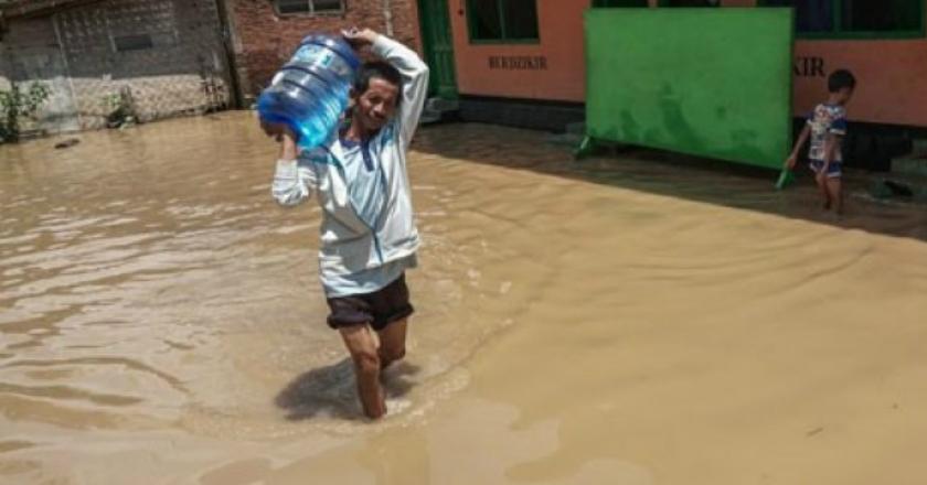 Puluhan Rumah di Banyumas Terendam Banjir Akibat Luapan Air Sungai Bener