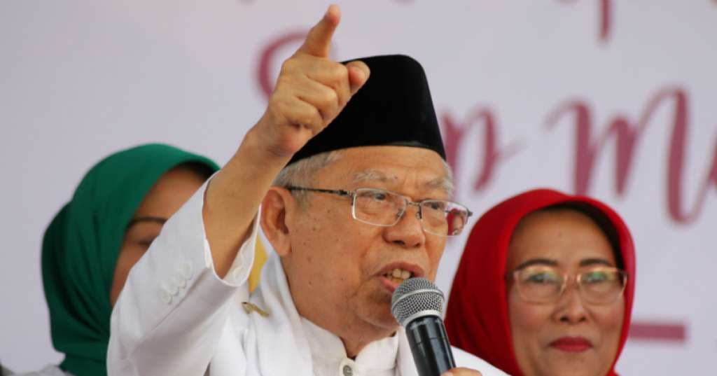 Lagi, Cawapres Ma'ruf Amin Sebut Potensi Menang di Sumbar Sangat Besar