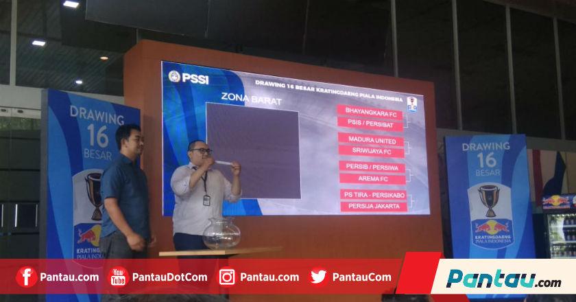 Ini Dia Hasil Undian Babak 16 Besar Piala Indonesia 2018