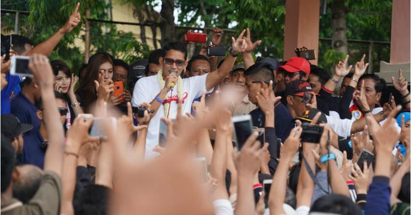 Optimisme Sandiaga Memenangi Perolehan Suara di 'Kandang Banteng'