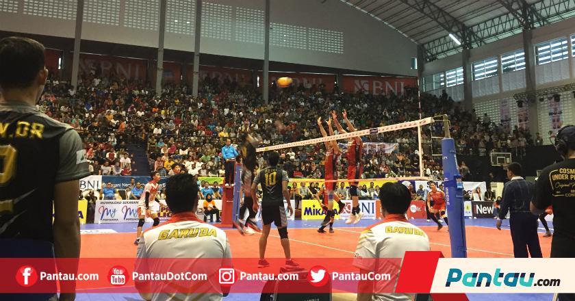Final Four Proliga 2019: Palembang Bank Sumsel Babel Tundukkan Surabaya Bhayangkara Samator