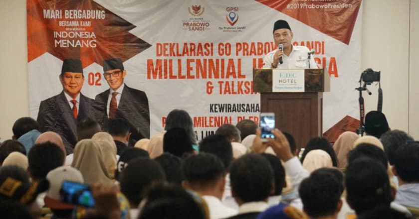 Relawan "Go Prabowo Sandi" Deklarasi Dukungan di Kuala Lumpur