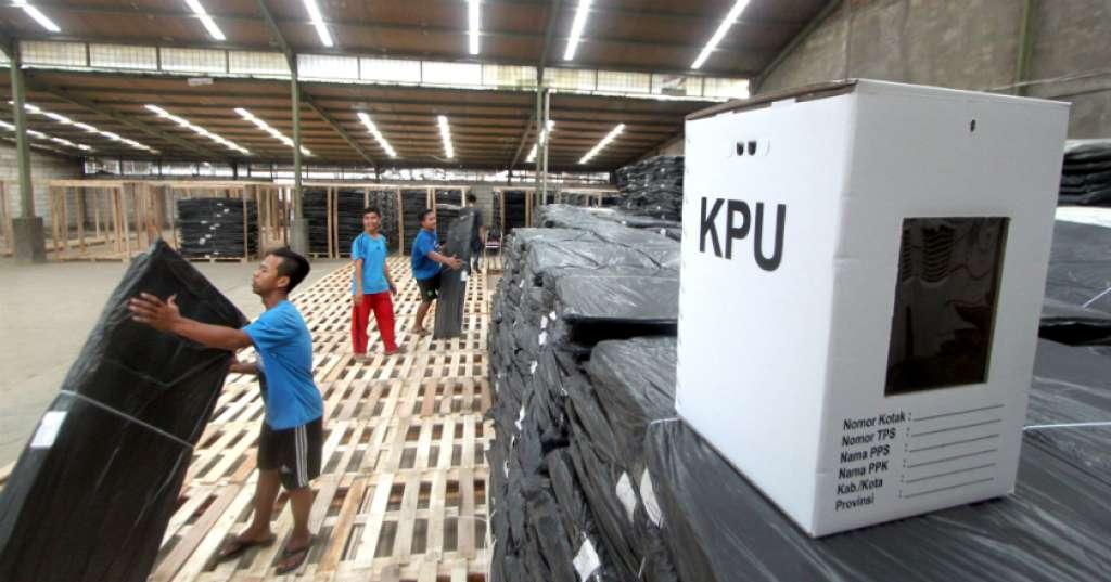 KPU Sebut Sejumlah Kotak Suara di Cirebon Rusak Karena Luapan Air Sungai