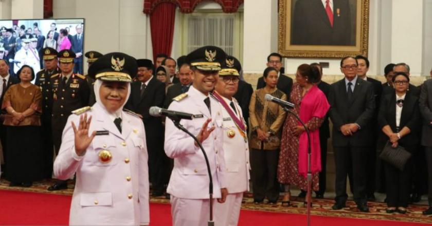 Resmi! Presiden Lantik Khofifah-Emil Menjadi Gubernur dan Wakil Gubernur Jatim 2019-2024