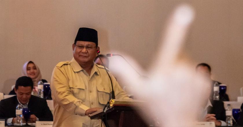 Di Semarang, Prabowo Berjanji Sejahterakan Aparat Penegak Hukum