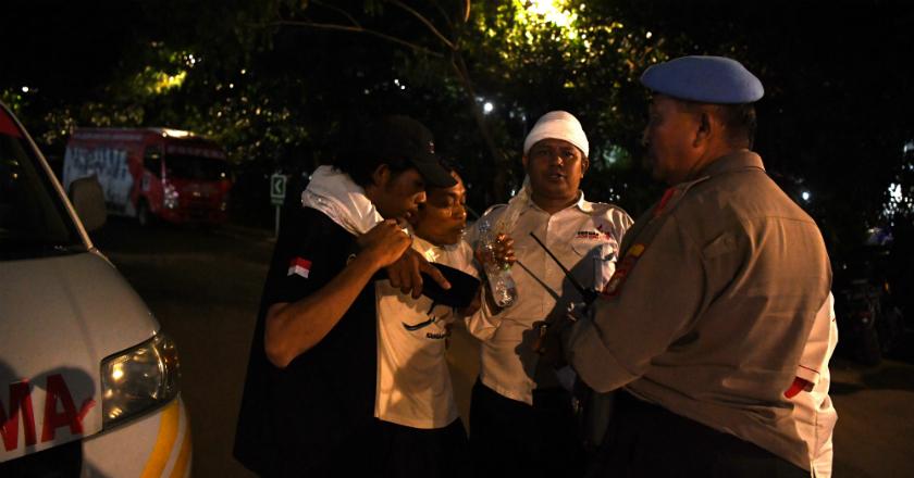 Anjing Pelacak Dikerahkan ke Lokasi Ledakan Dekat Debat Pilpres
