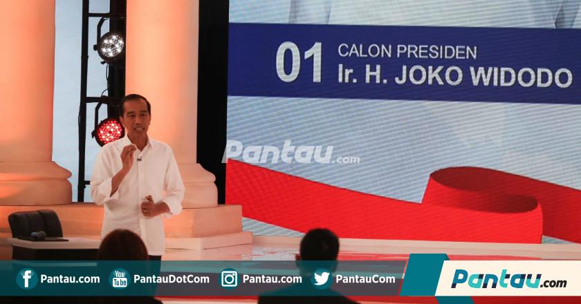 Jokowi Singgung Ratusan Ribu Hektare Tanah Milik Prabowo di Debat Kedua