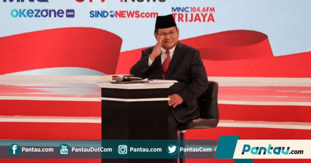 Diserang Jokowi Soal Tanah, Prabowo: Kalau Tidak Ada Serangan, Tidak Lucu
