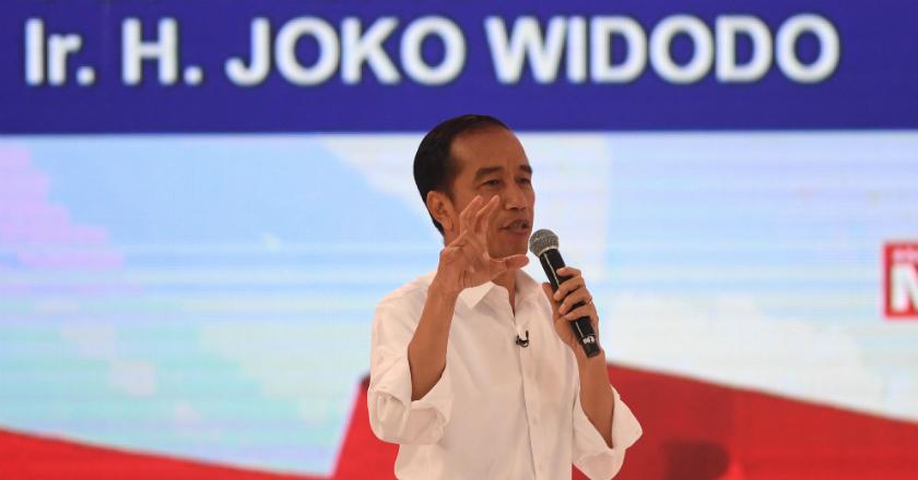 Disebut Sampaikan Data Keliru di Debat Kedua, Jokowi: Dari Kementerian, Bukan Karangan Saya!