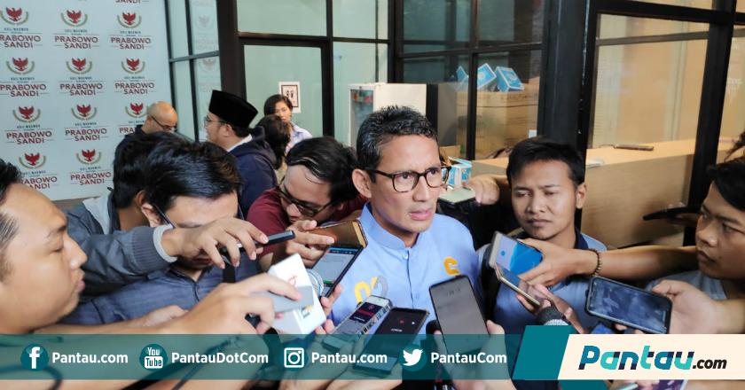 Sandiaga Tidak Yakin Jokowi Pakai Earpiece di Debat Kedua