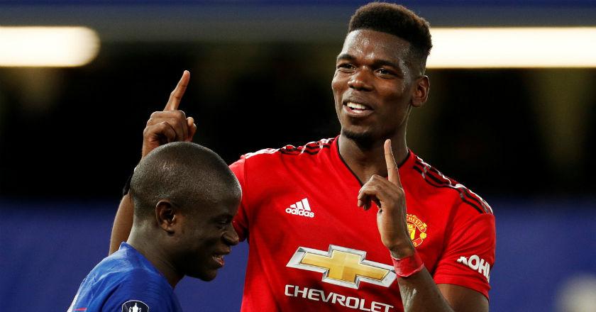 Pogba Tampil Ciamik, Manchester United Hempaskan Chelsea 0-2 di FA Cup