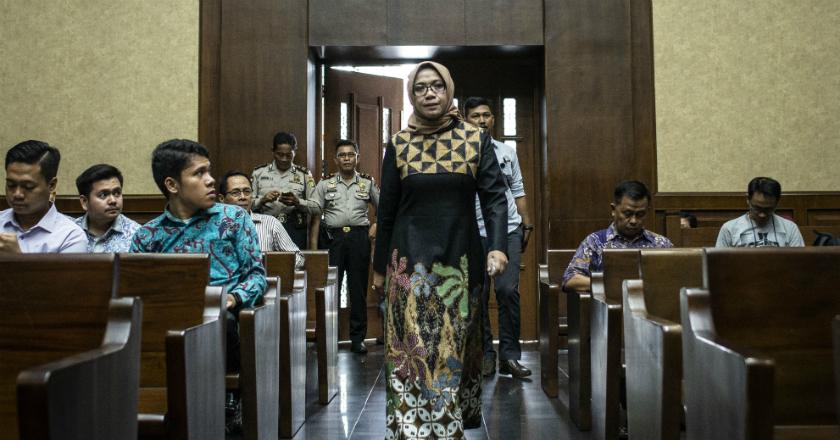 Sampaikan Pleidoi, Eni Saragih Minta Keringanan Hukum dan Dikabulkan Menjadi JC