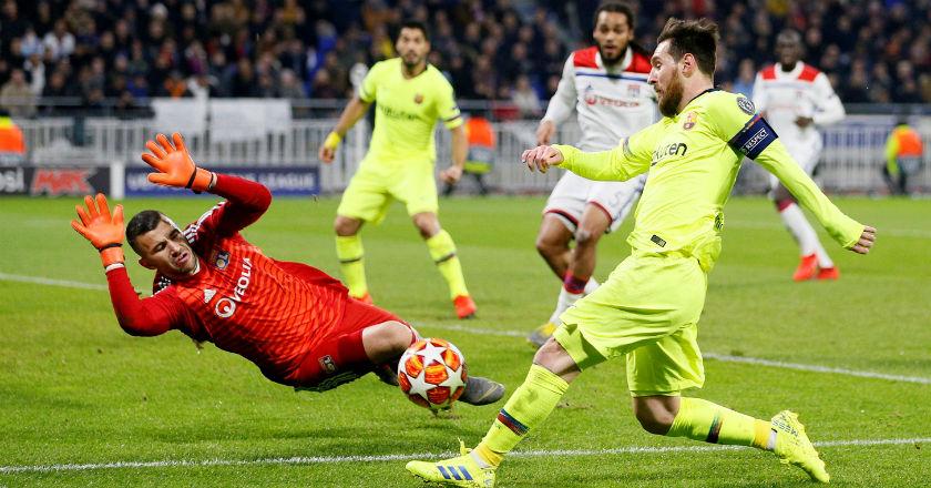 Liga Champions: Lyon vs Barcelona Berakhir dengan Skor Kacamata