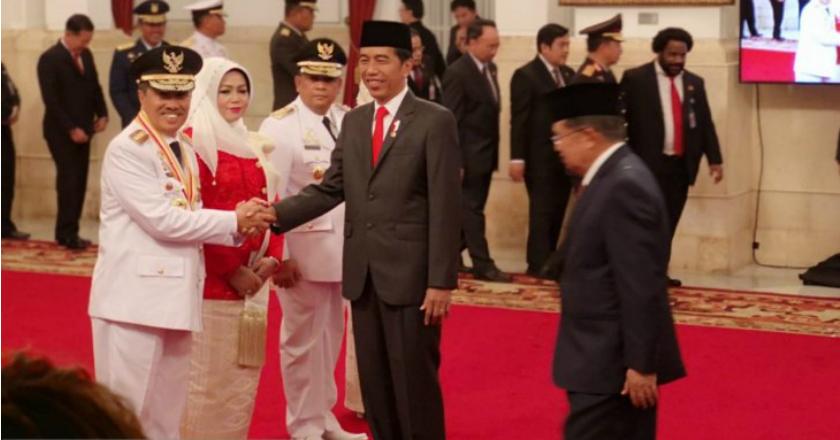 Presiden Jokowi Lantik Syamsuar-Edy Natar Menjadi Gubernur dan Wakil Gubernur Riau