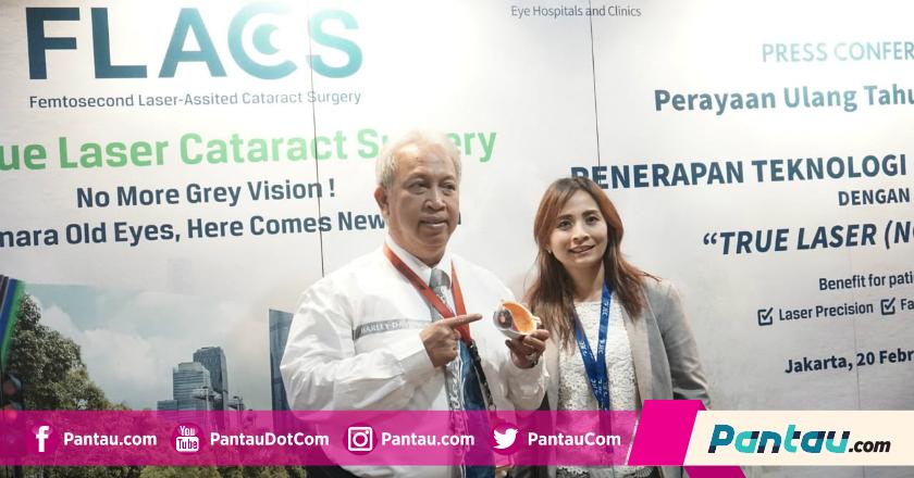Satu-satunya di Indonesia, Metode FLACS Sembuhkan Mata Katarak dengan Teknologi Laser