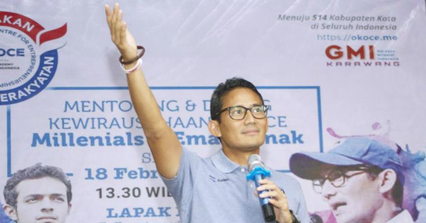 Head to Head dengan Ma'ruf, Sandiaga: Tentu Sungkan, Beliau Kiai yang Saya Hormati